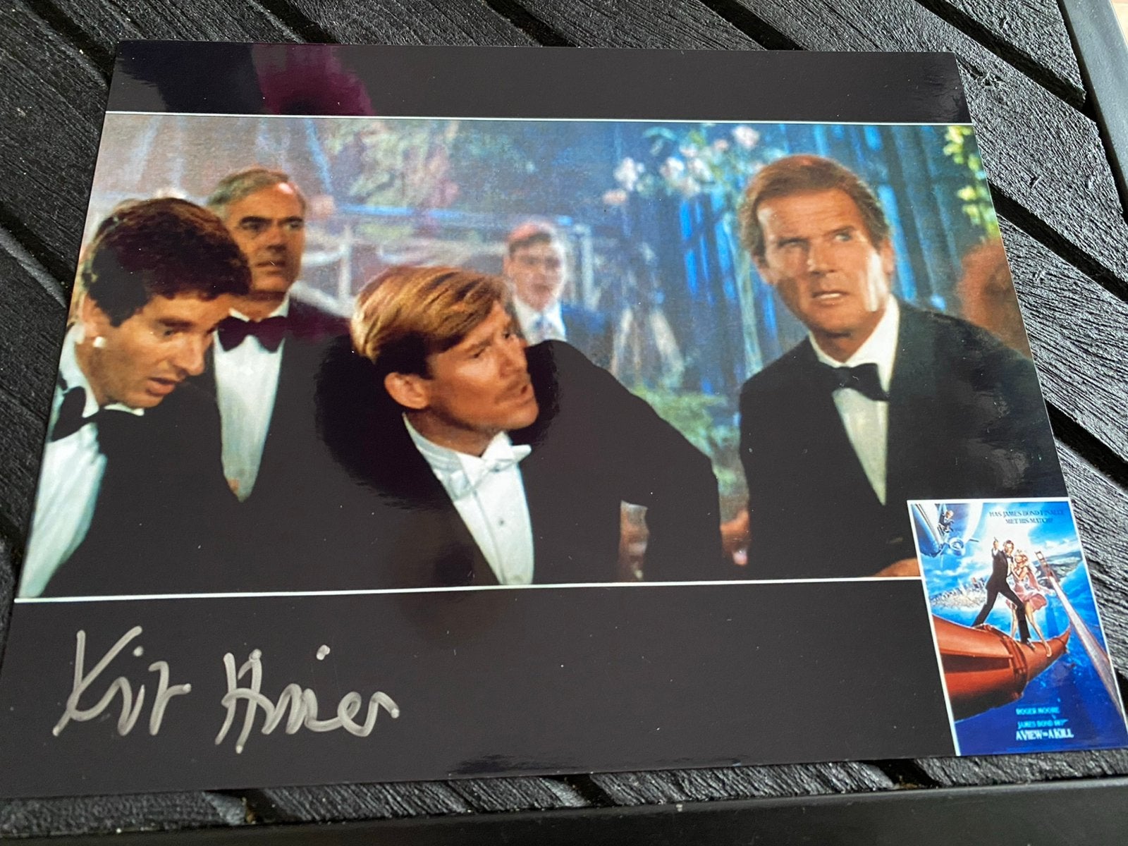Filmster kit hillier in james bond met coa, Verzamelen, Ophalen of Verzenden, Zo goed als nieuw