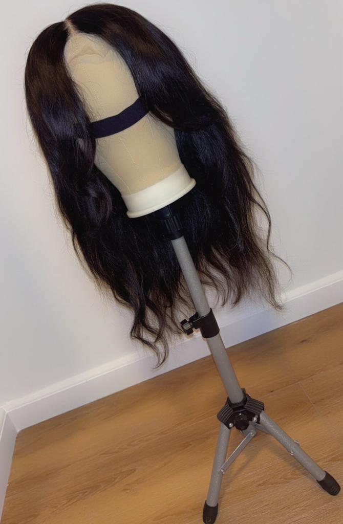 Brazilian human hair pruik Frontal 13x4 20inch, Ophalen of Verzenden, Nieuw, Pruik of Haarverlenging