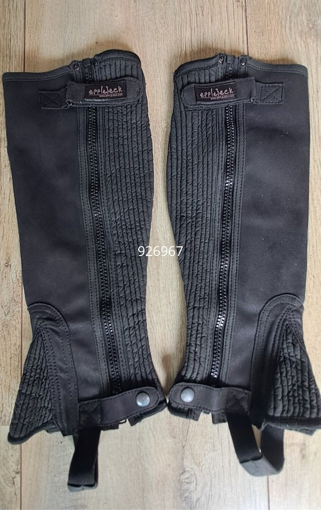 Chaps van Epplejeck M Zwart, Gebruikt, Dressuur, Ophalen of Verzenden, Dames
