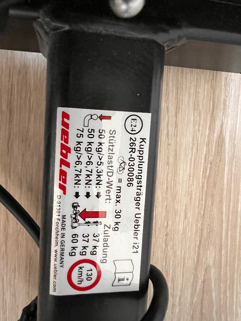 Uebler i21 Fietsendrager, Ophalen, Gebruikt, Uebler