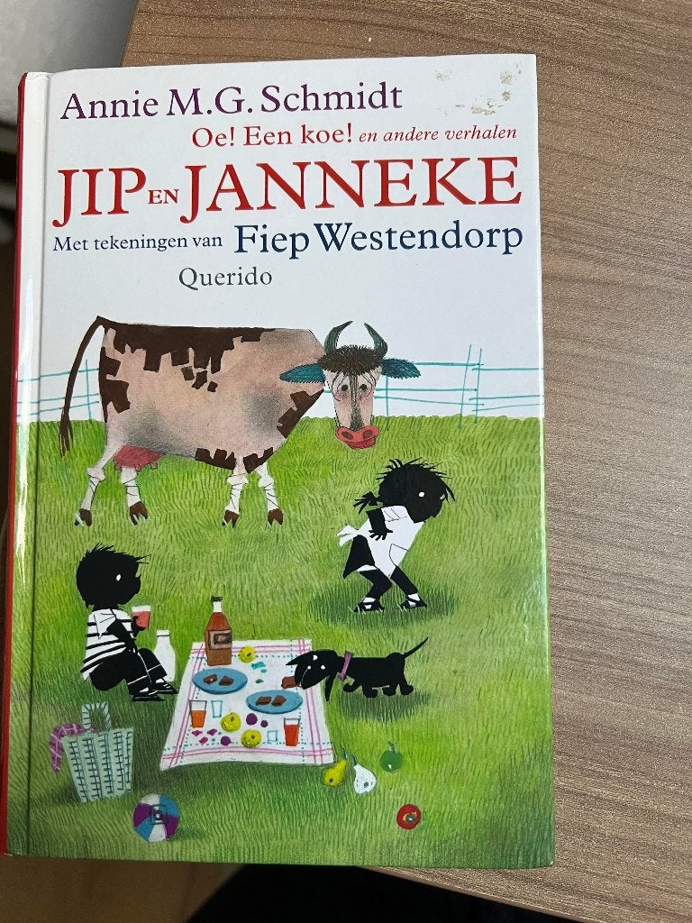 Jip en Janneke Oei een KOE, Ophalen, Zo goed als nieuw, Fictie algemeen