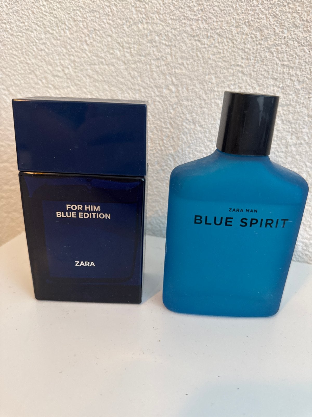 Zara Parfums: Blue Edition & Blue Spirit (90% vol), Ophalen, Gebruikt