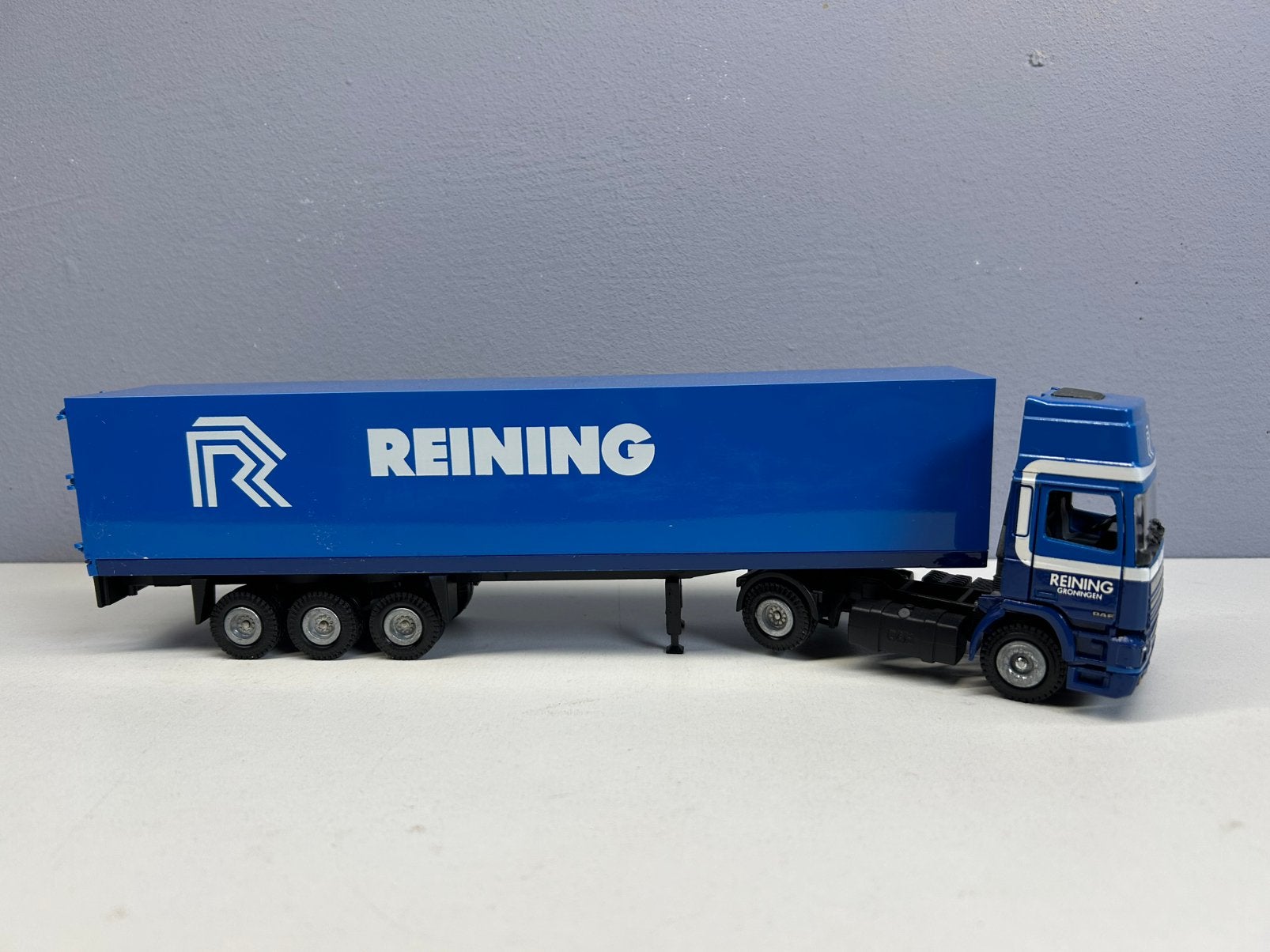 Tekno Reining Wagenborg Group Groningen Daf Topsleeper 1:50, Hobby en Vrije tijd, Ophalen of Verzenden, Zo goed als nieuw, Bus of Vrachtwagen