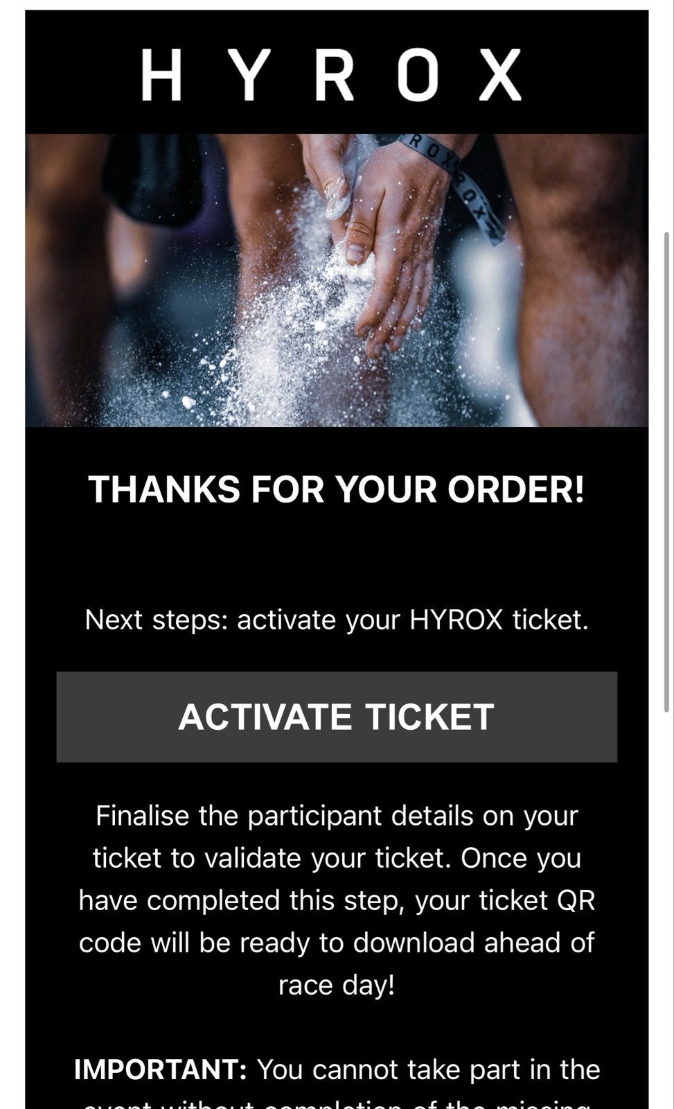 Hyrox Men Maastricht Solo, Eén persoon