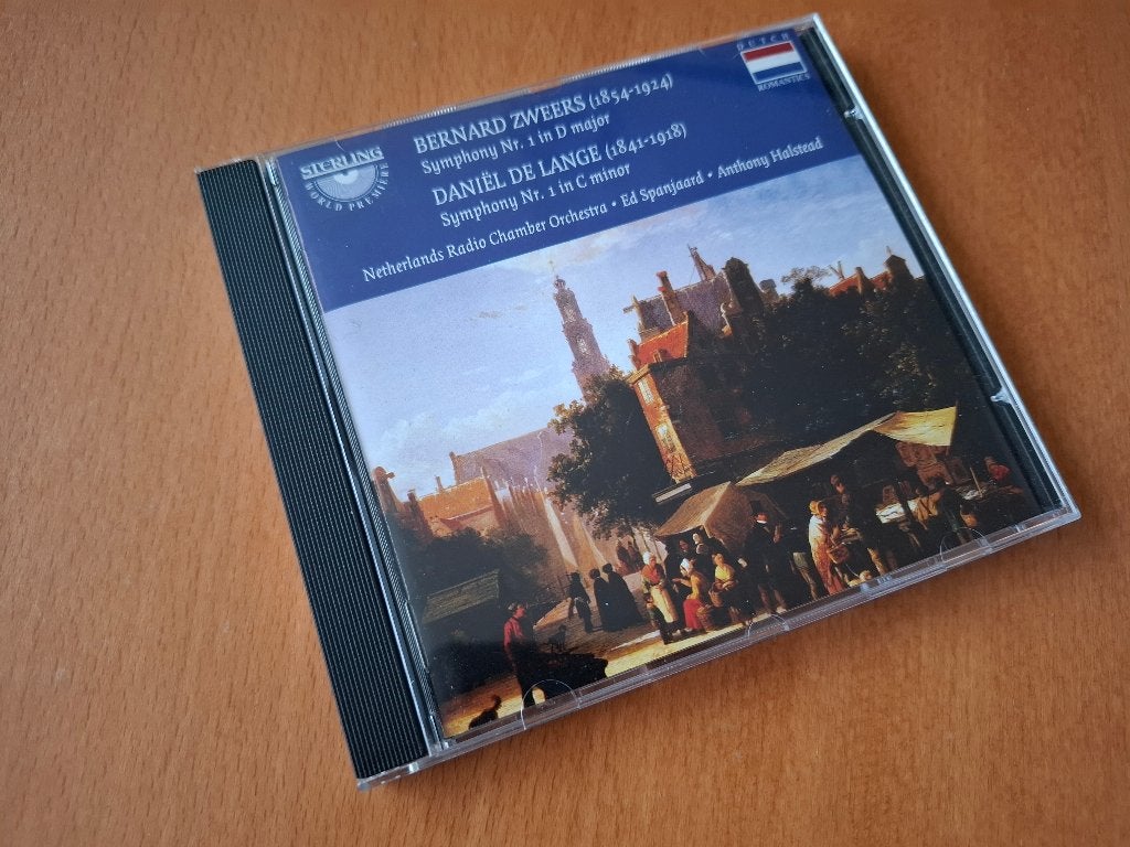 Bernard ZWEERS / Daniel DE LANGE: Symfonie Nr 1, Ophalen of Verzenden, Romantiek, Zo goed als nieuw, Orkest of Ballet