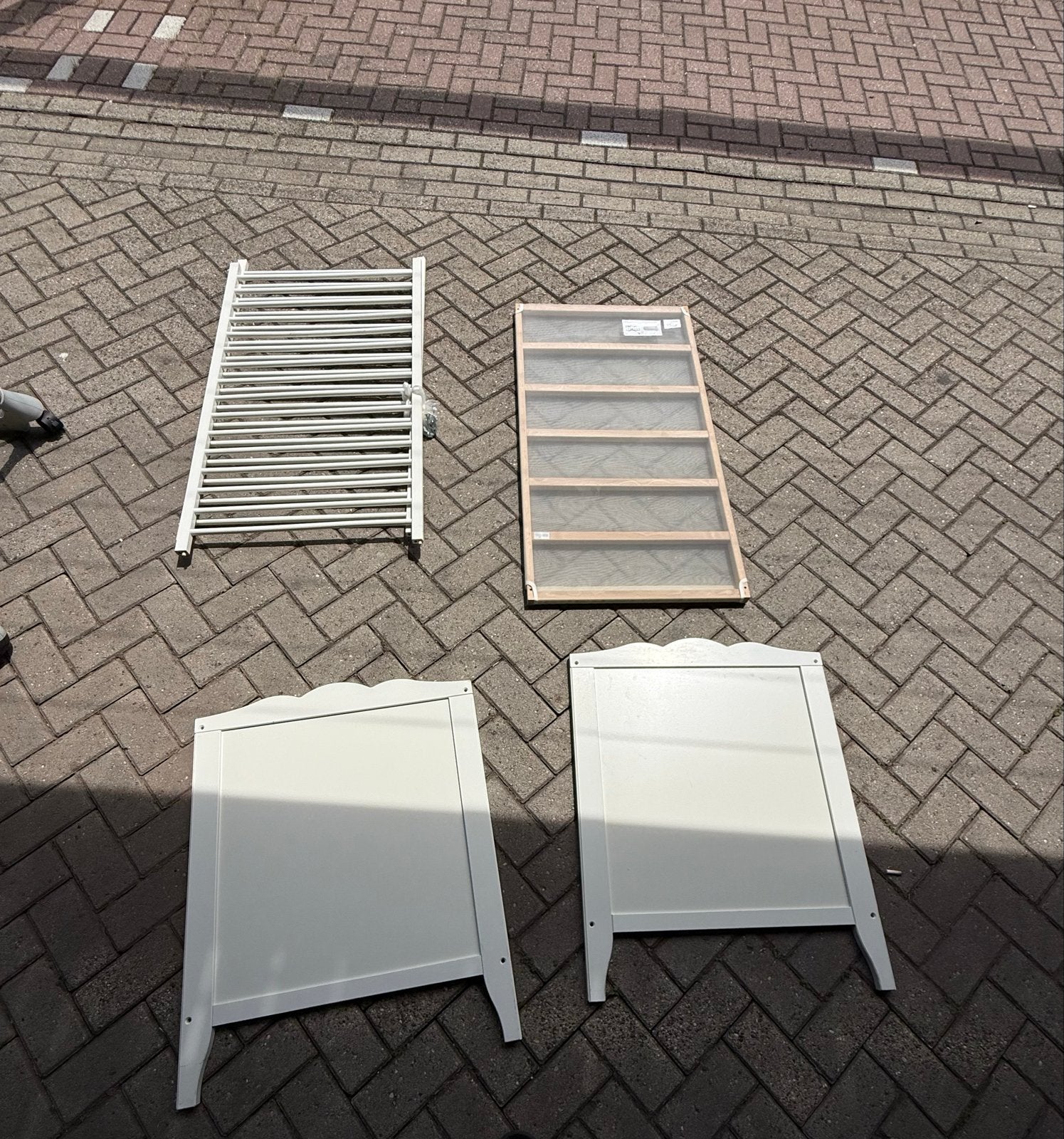 Ledikant - Zo goed als nieuw, Ophalen of Verzenden, Zo goed als nieuw, Ledikant