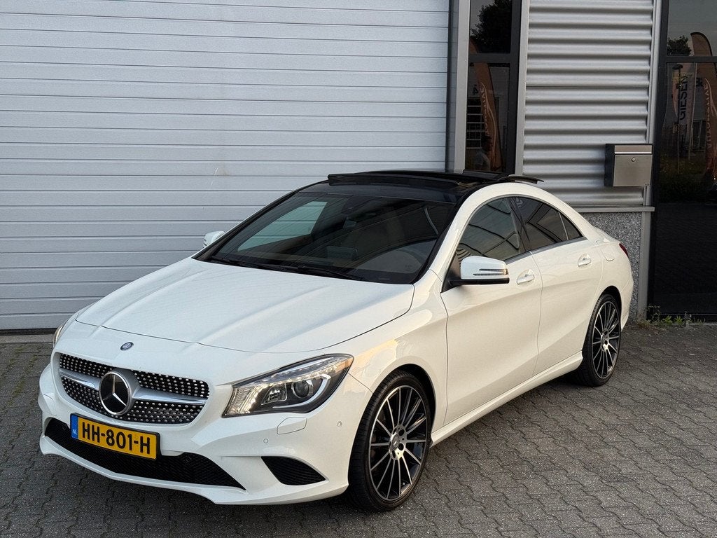 Mercedes-Benz CLA-klasse 200 Pano Leder Clima Memory Xenon F, Gebruikt, Euro 6, 715 kg, Wit