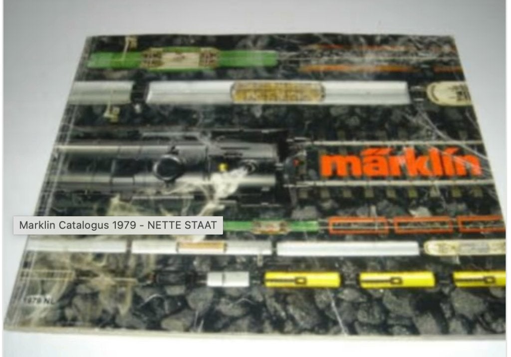 Marklin Catalogus 1979 - NETTE STAAT, Wisselstroom, Gebruikt, Analoog, Märklin