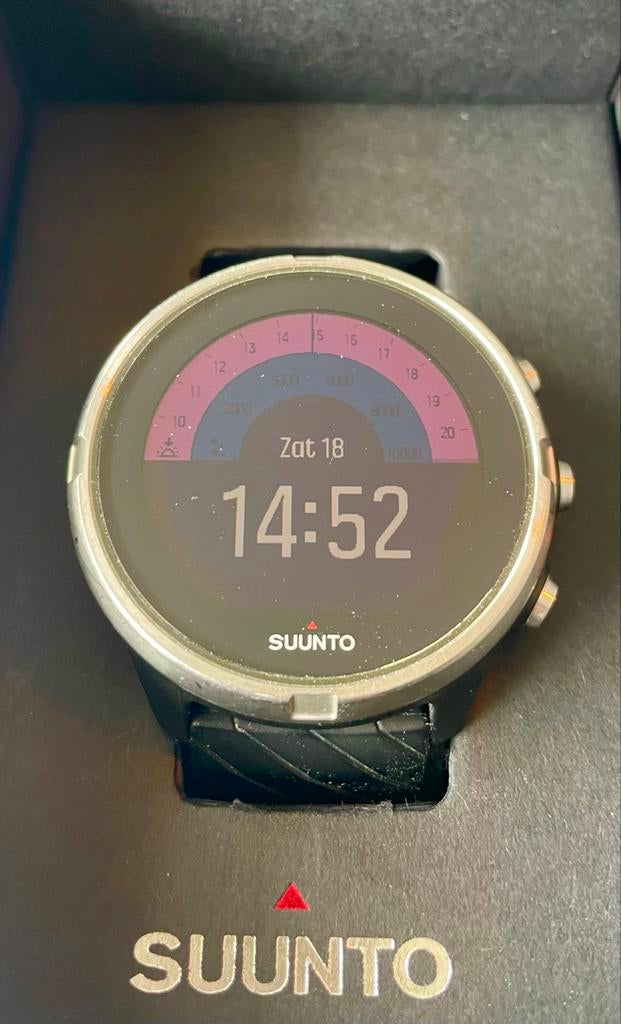Suunto 9 Black Edition sporthorloge, Afstand, Zwart, Ophalen of Verzenden, Zo goed als nieuw