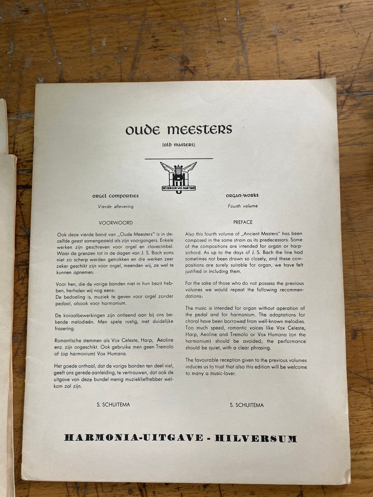 Oude Meesters Orgelcomposities - Vierde Aflevering, Boeken, Ophalen of Verzenden, Gelezen, Instrument