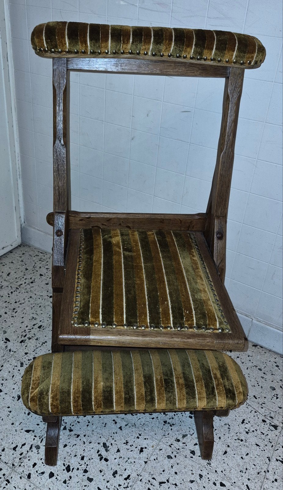 stoel stoelen antieke biechtstoel decoratie, Ophalen