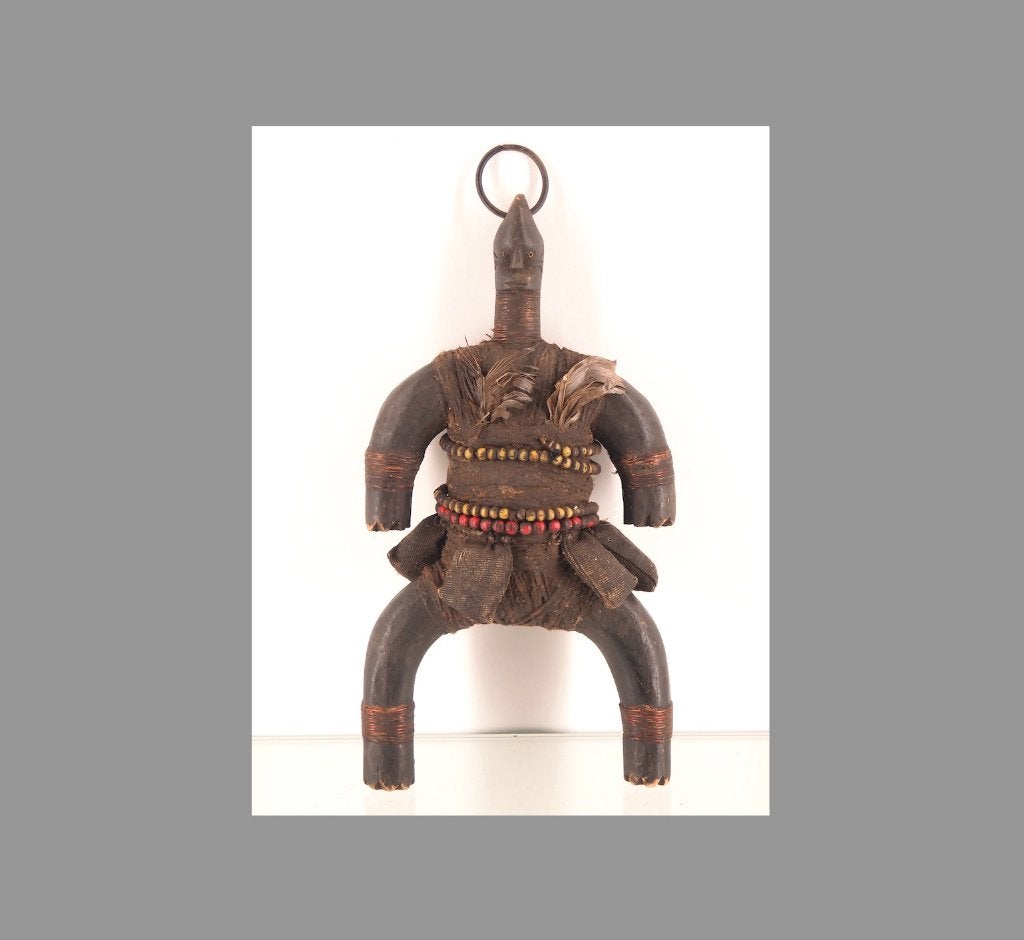 Namji doll Kameroen Nr.13 (260110-08), Antiek en Kunst, Afrika, Handgemaakt, Ophalen of Verzenden, 29 cm
