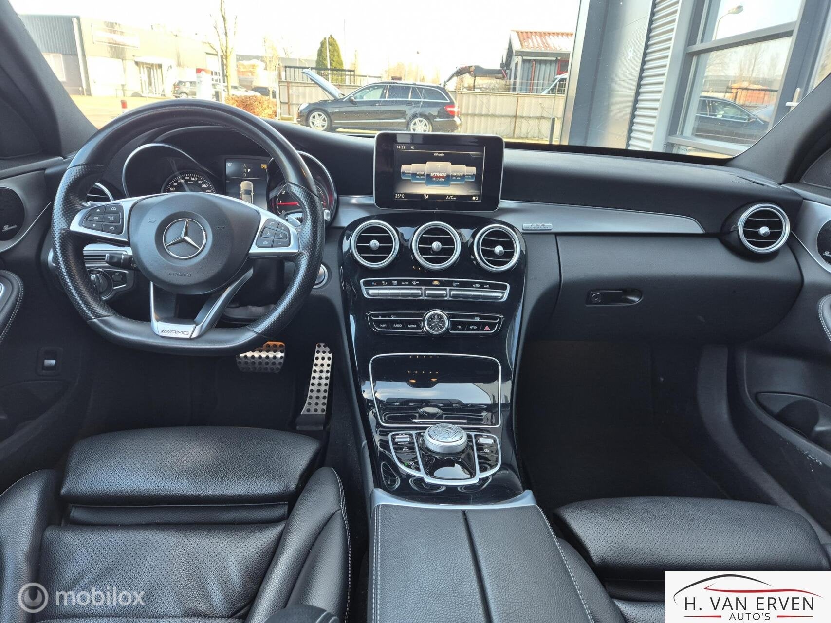 Mercedes C-klasse 180 AMG Sport Edition, Auto's, Automaat, 1800 kg, Euro 6, Bedrijf