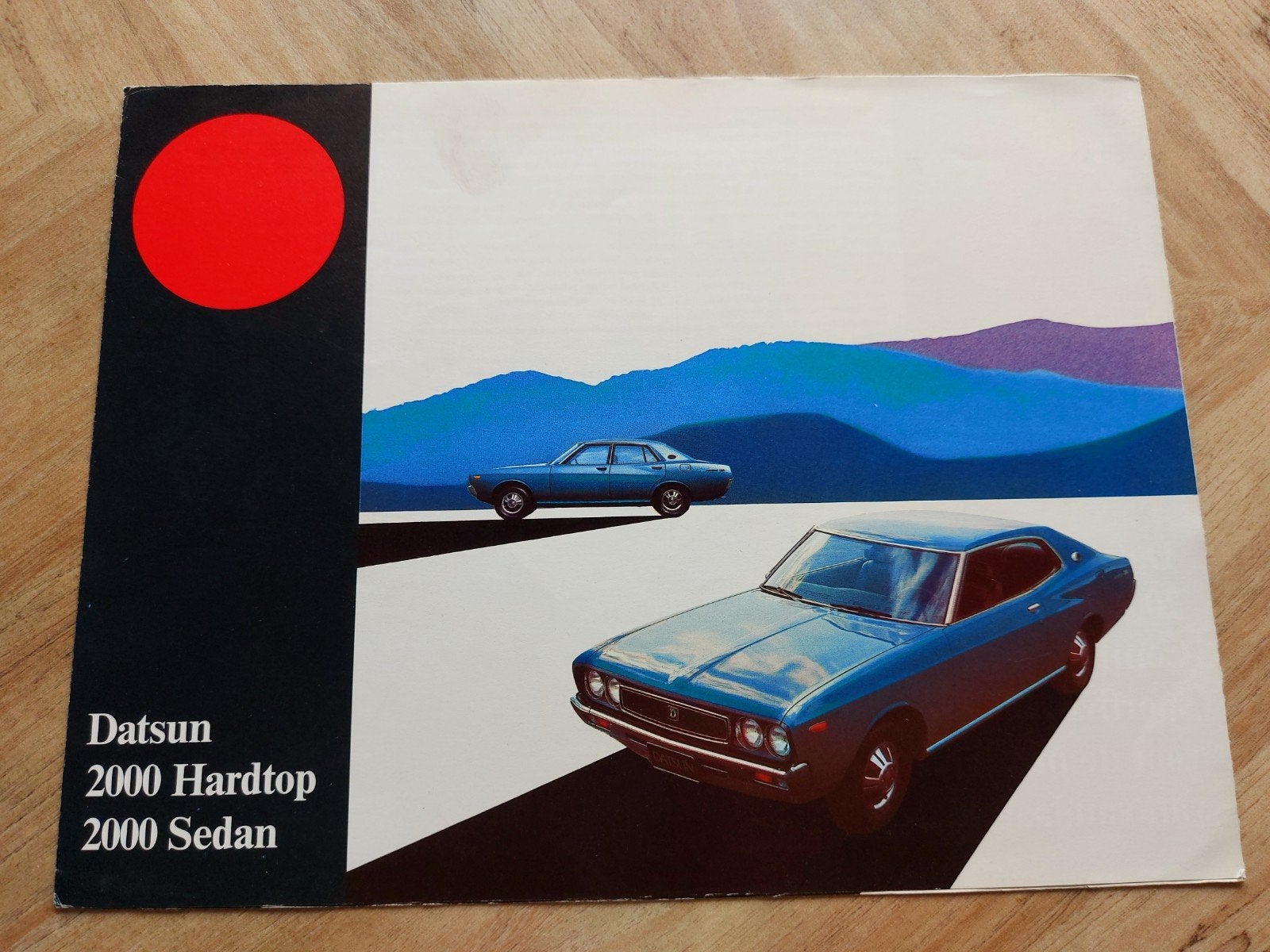 Datsun 2000 hardtop & sedan folder NL, Ophalen of Verzenden, Zo goed als nieuw, Overige merken