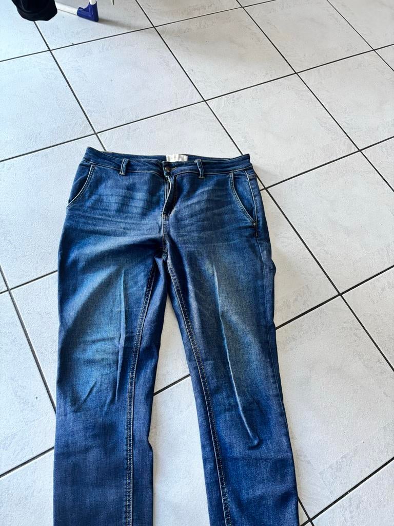 CKH Denim Jeans - Comfortabele spijkerbroek, Maat 38/40 (M), Blauw, Ophalen of Verzenden, Gedragen