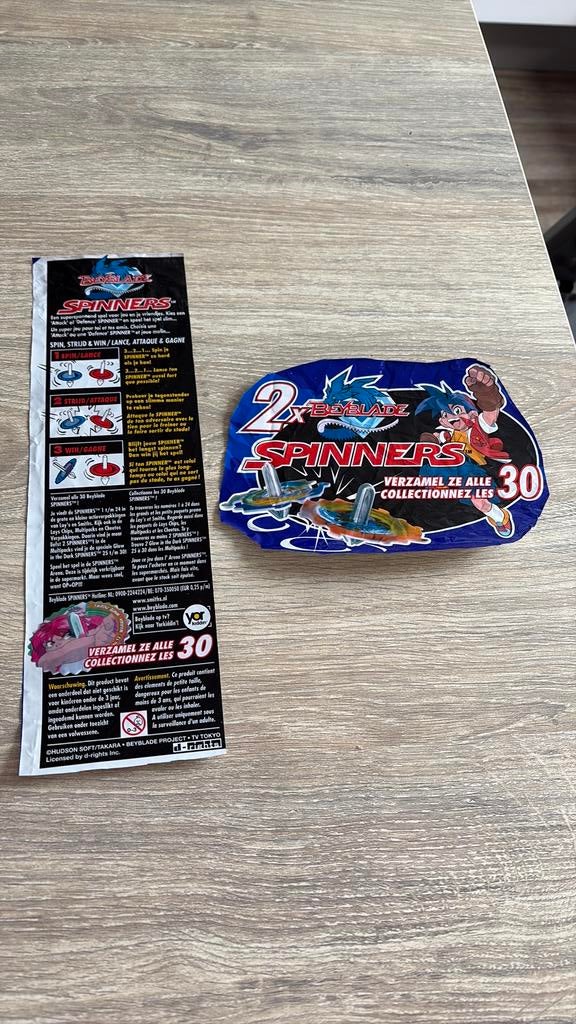 Chips knipsels van de bayblade spinners, Ophalen of Verzenden