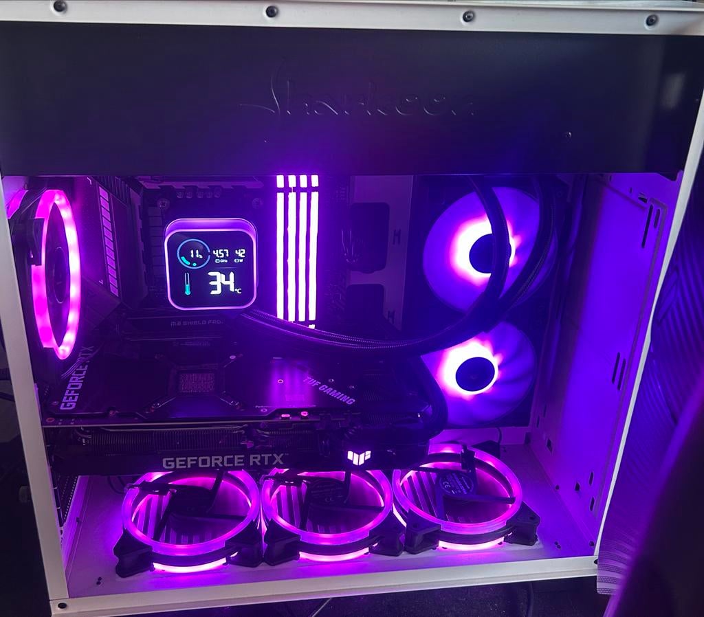 High-End Gaming PC: i9-10900K, RTX 3070 Ti, 32GB RAM, Ophalen, Gebruikt, HDD, 32 GB