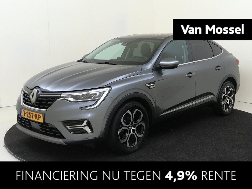 Renault Arkana 1.6 E-Tech hybrid 145 techno Metallic lak| ap, Arkana, Gebruikt, Euro 6, Leder en Stof