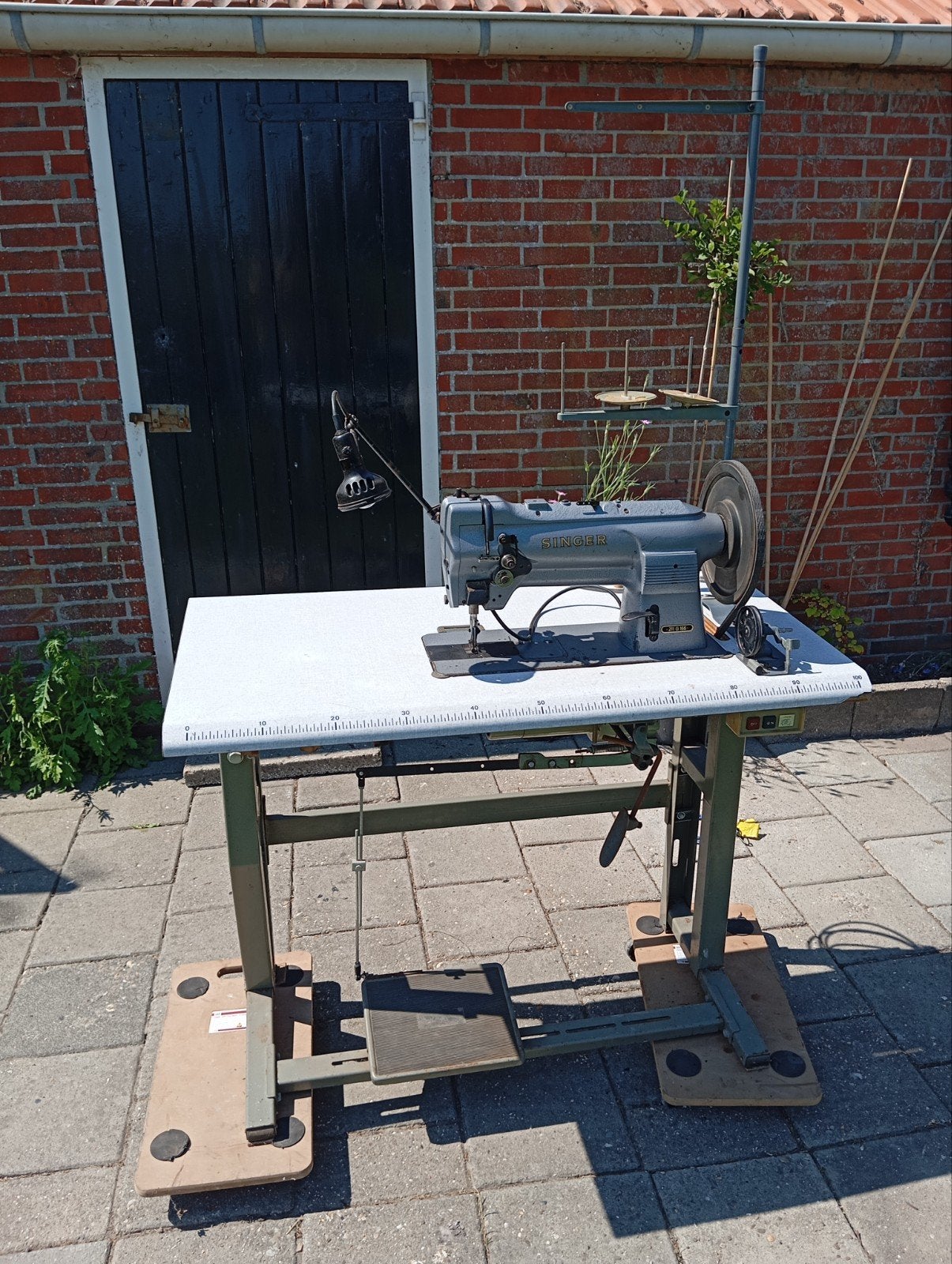 SINGER 211 G 166, Ophalen, Gebruikt, Naaimachine, Singer