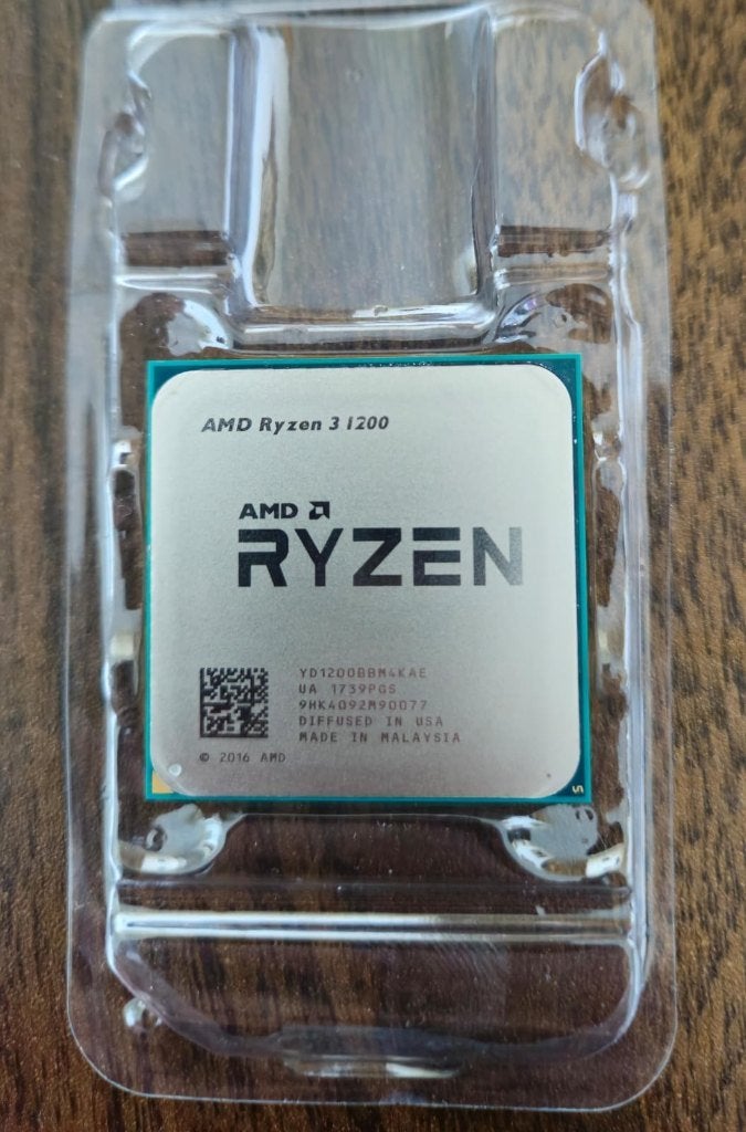 AMD Ryzen 3 1200, 4-core, Ophalen of Verzenden, Zo goed als nieuw, Socket AM4