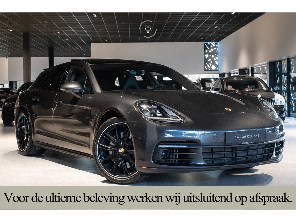 Porsche Panamera Sport Turismo 2.9 4S Sportchrono Luchtverin, Auto's, Automaat, Gebruikt, 120 €/maand, Leder