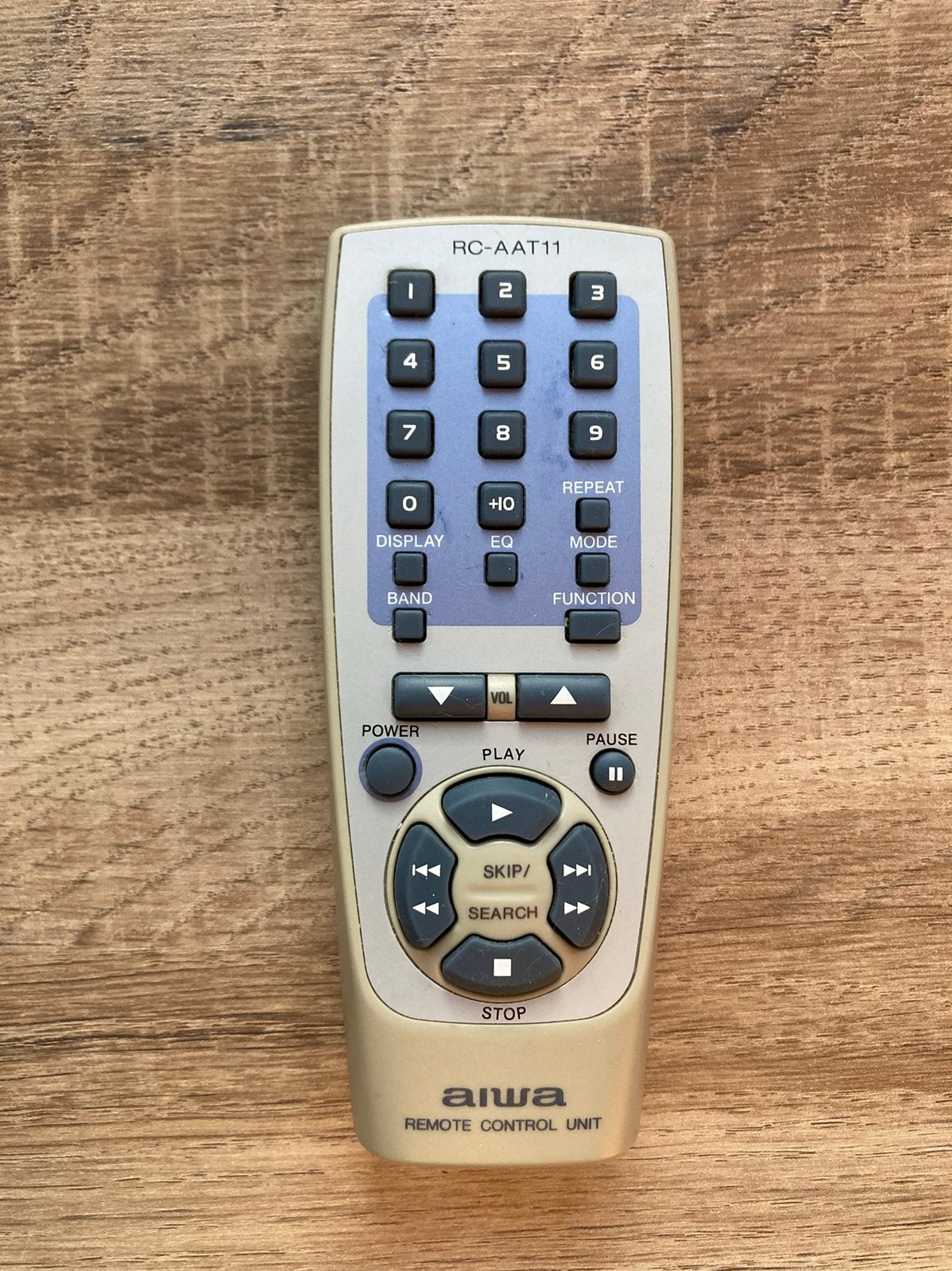 Aiwa RC-AAT11 Afstandsbediening, Ophalen of Verzenden, Gebruikt