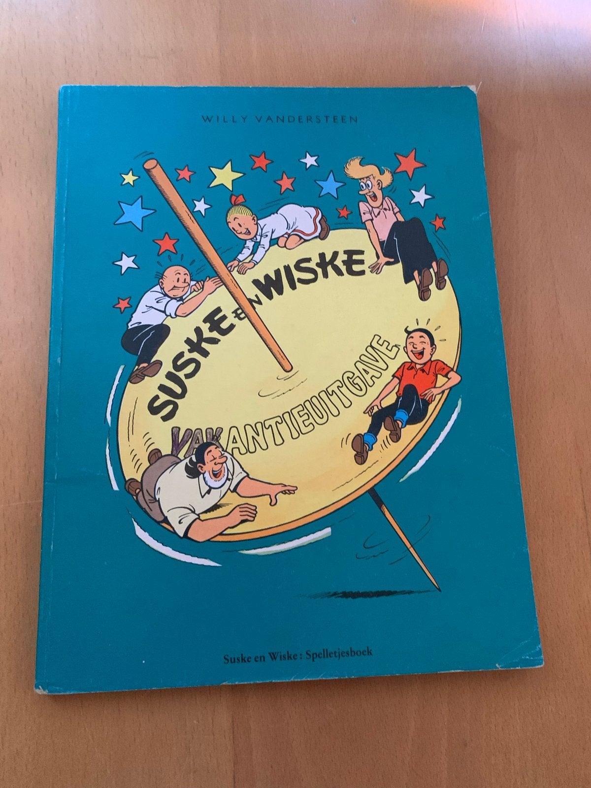 Suske en Wiske: Spelletjesboek - Vakantieuitgave, Eén stripboek, Ophalen of Verzenden, Gelezen