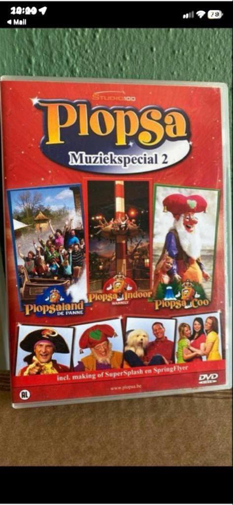 Plopsa Muziekspecial 2 DVD - Studio 100, Alle leeftijden, Ophalen of Verzenden, Gebruikt, Overige genres