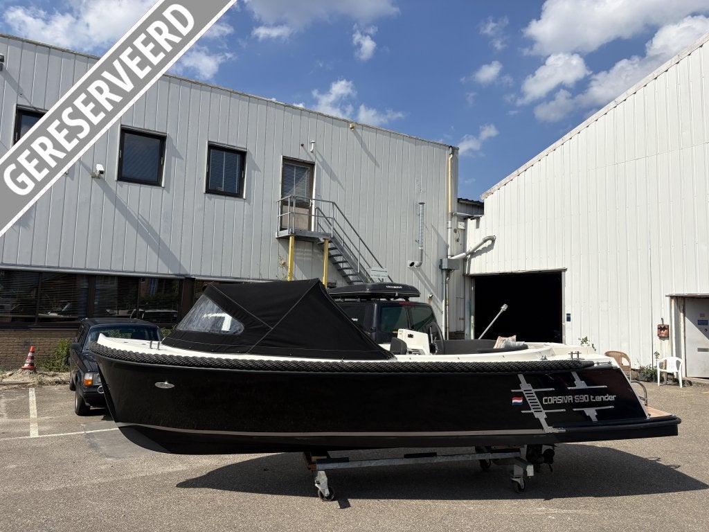 Corsiva 590 Tender + Suzuki 25pk. Compleet en Vaarklaar, 6 m, Corsiva, Overige typen, Gebruikt