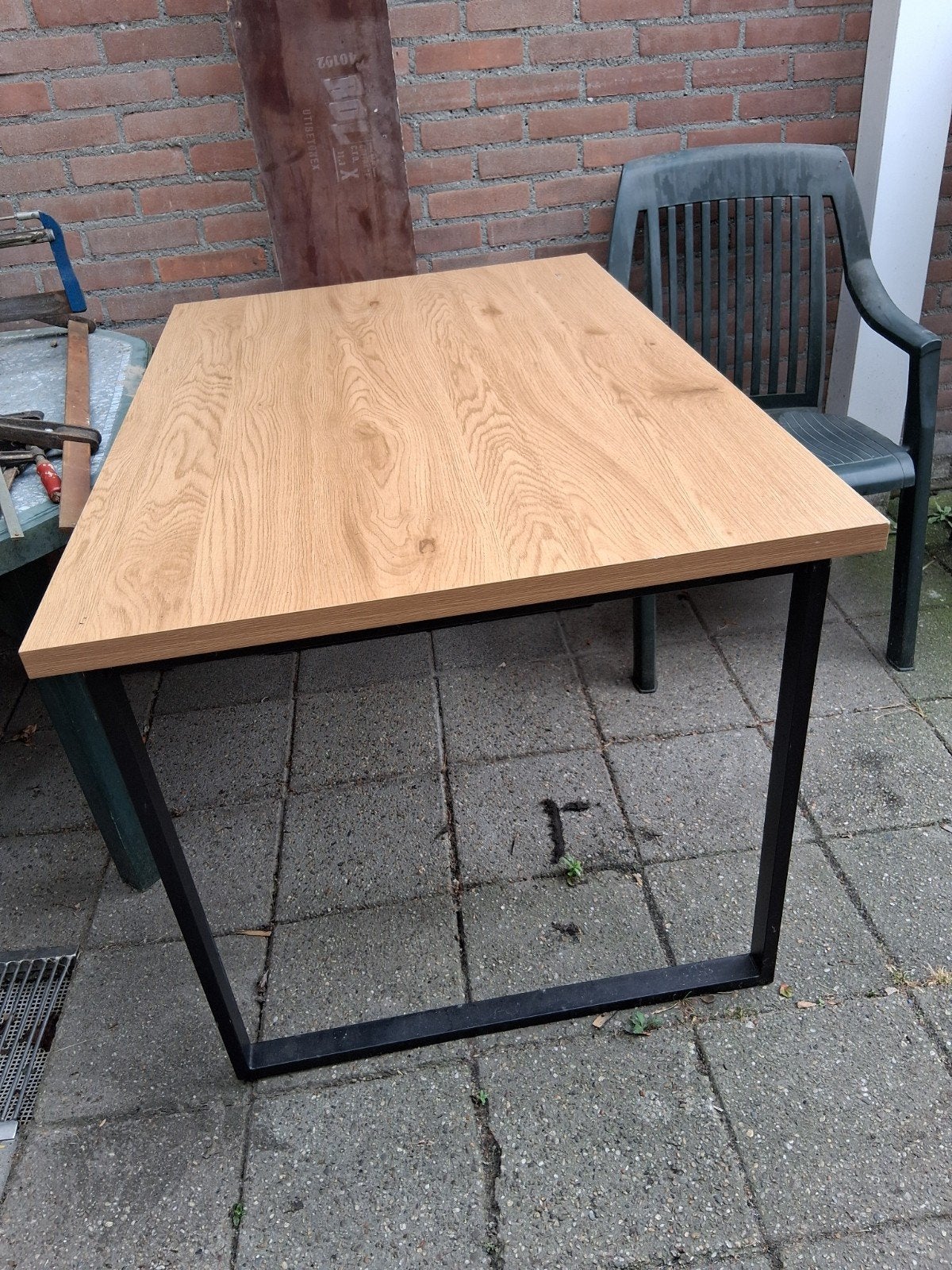 simpele tafel Compact voor een kleinere ruimte €15, Ophalen of Verzenden, Rechthoekig, 75 cm of meer, 60 cm of meer