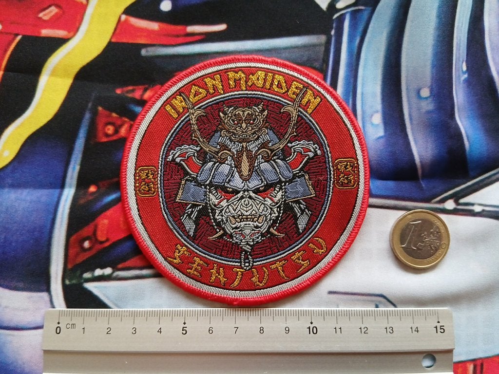 Iron Maiden zeer mooie  limited edition Senjutsu patch 35, Verzenden, Nieuw, Kleding