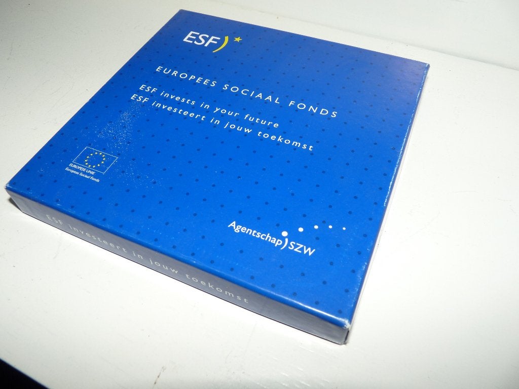 Uniek ESF 50 Jaar Jubileum-item (2007) met Herdenkingsmunt, Verzenden, Nieuw, Overige typen
