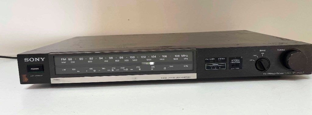 SONY ST-JX22LB StereoAM-FM Klassiek Sony Hi-Fi design Tuner, Audio, Tv en Foto, N, Ophalen of Verzenden, Sony, N