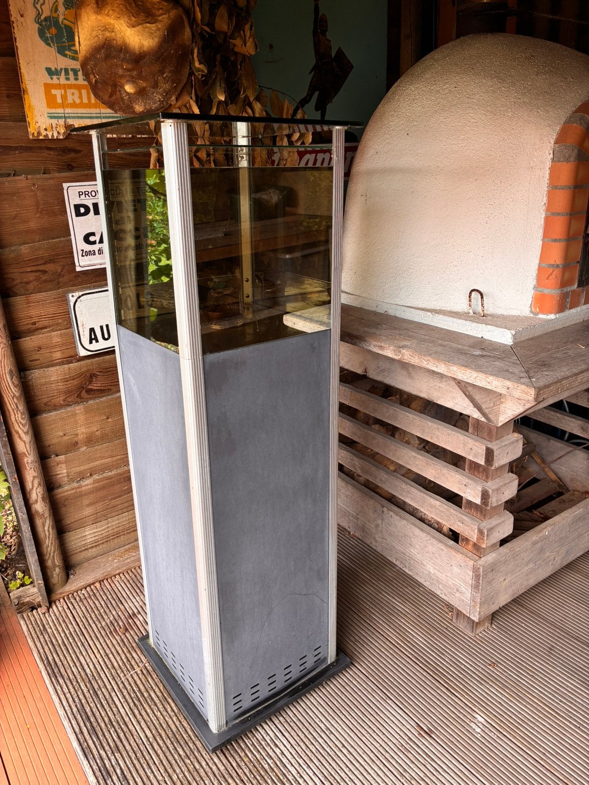 Nette Garden Comfort terraskachel op gas / terras kachel, Ophalen, Gebruikt, Gas