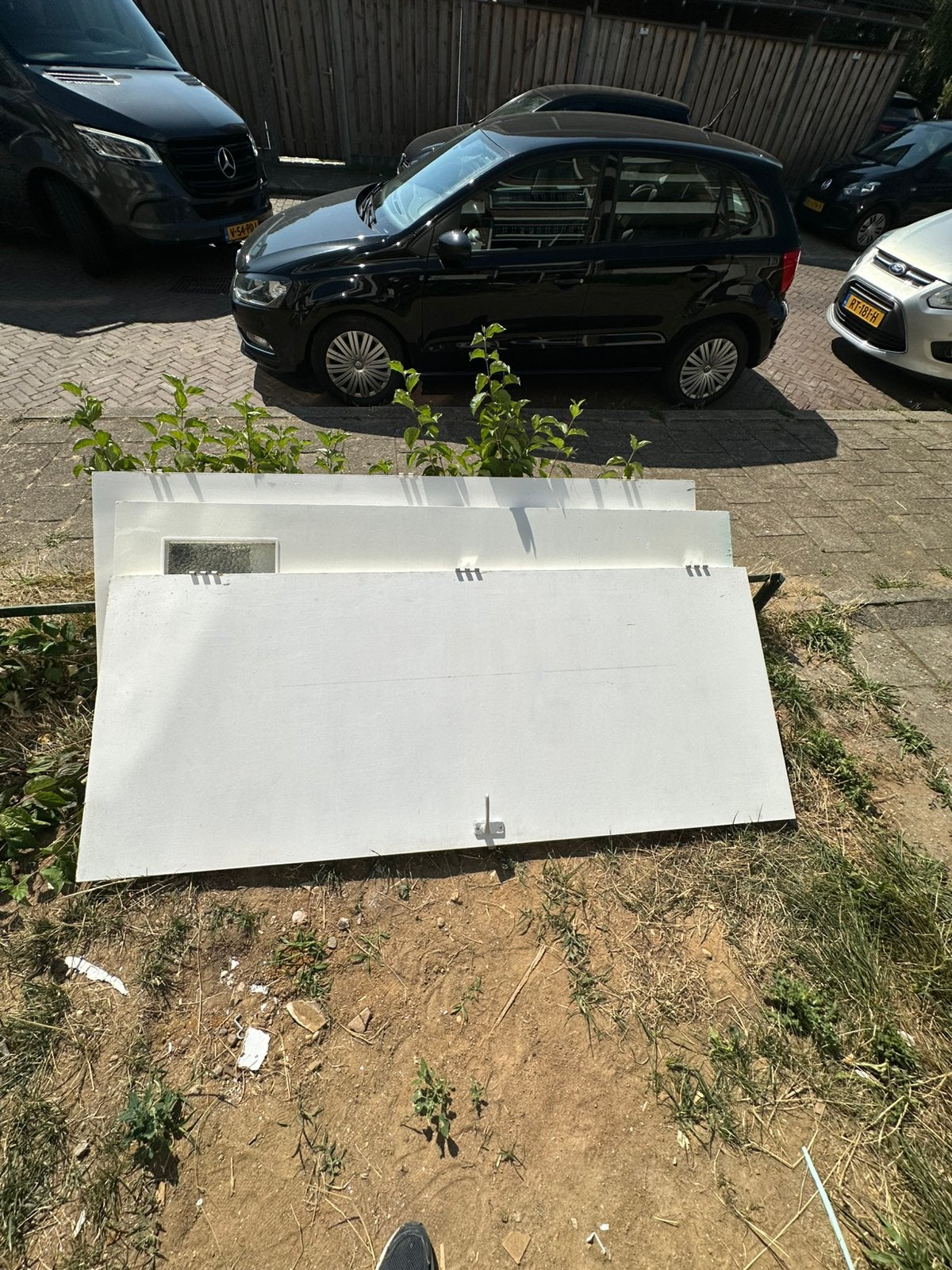 Drie binnendeuren, Doe-het-zelf en Verbouw, Deuren en Horren, Ophalen, Zo goed als nieuw, Hout, Binnendeur