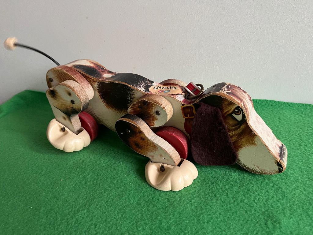 Prachtige oude Fisher Price "Snoopy dog", Ophalen of Verzenden, Gebruikt, Speelset