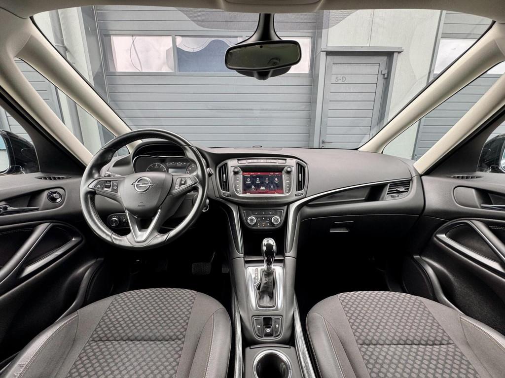 Opel Zafira 1.4 - 140pk Turbo Innovation | 7 PERSOONS | AUTO, 15 km/l, 4 cilinders, Zwart, Bedrijf