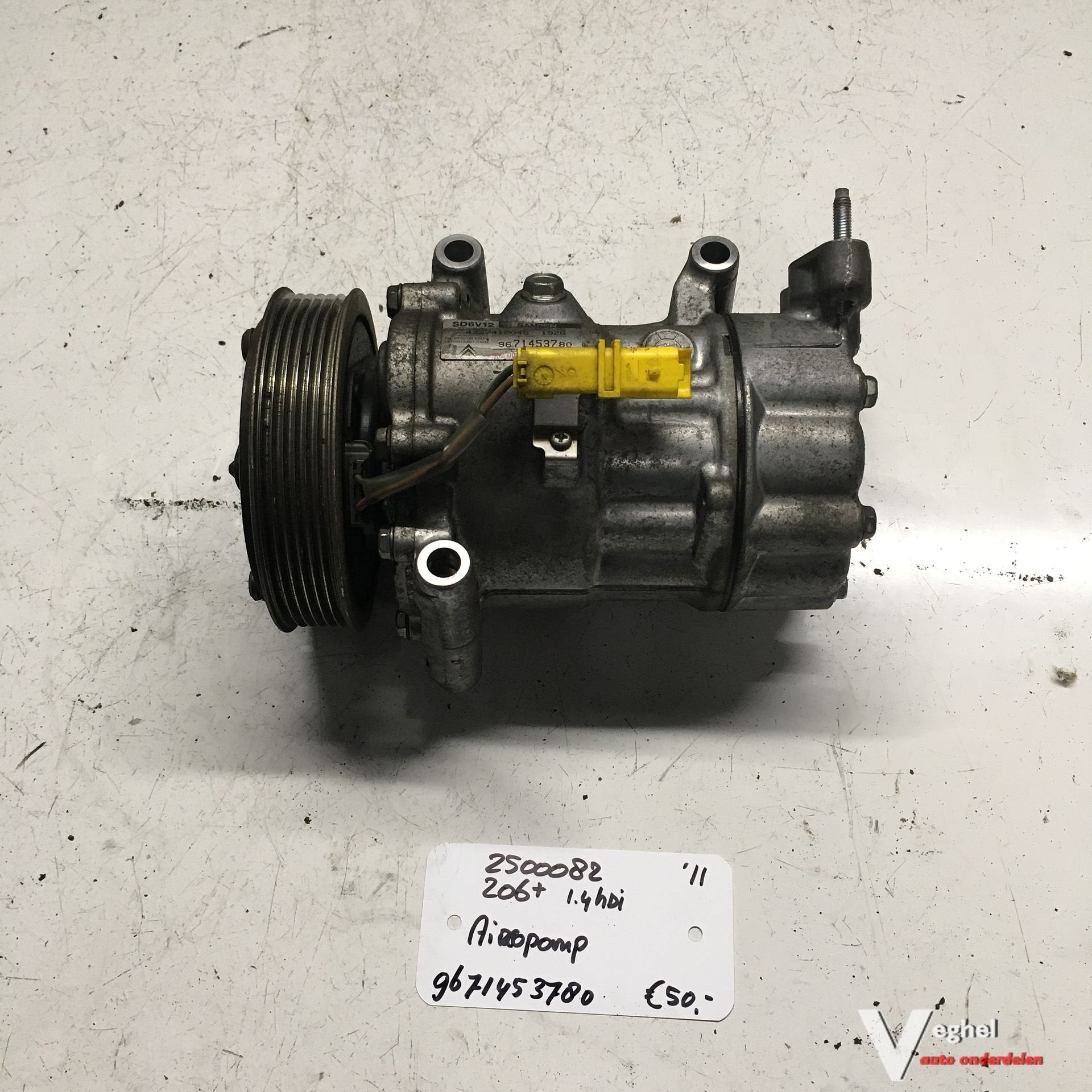 Peugeot 206+ 2011  Aircopomp   9671453780, Gebruikt, -, -, Ophalen of Verzenden