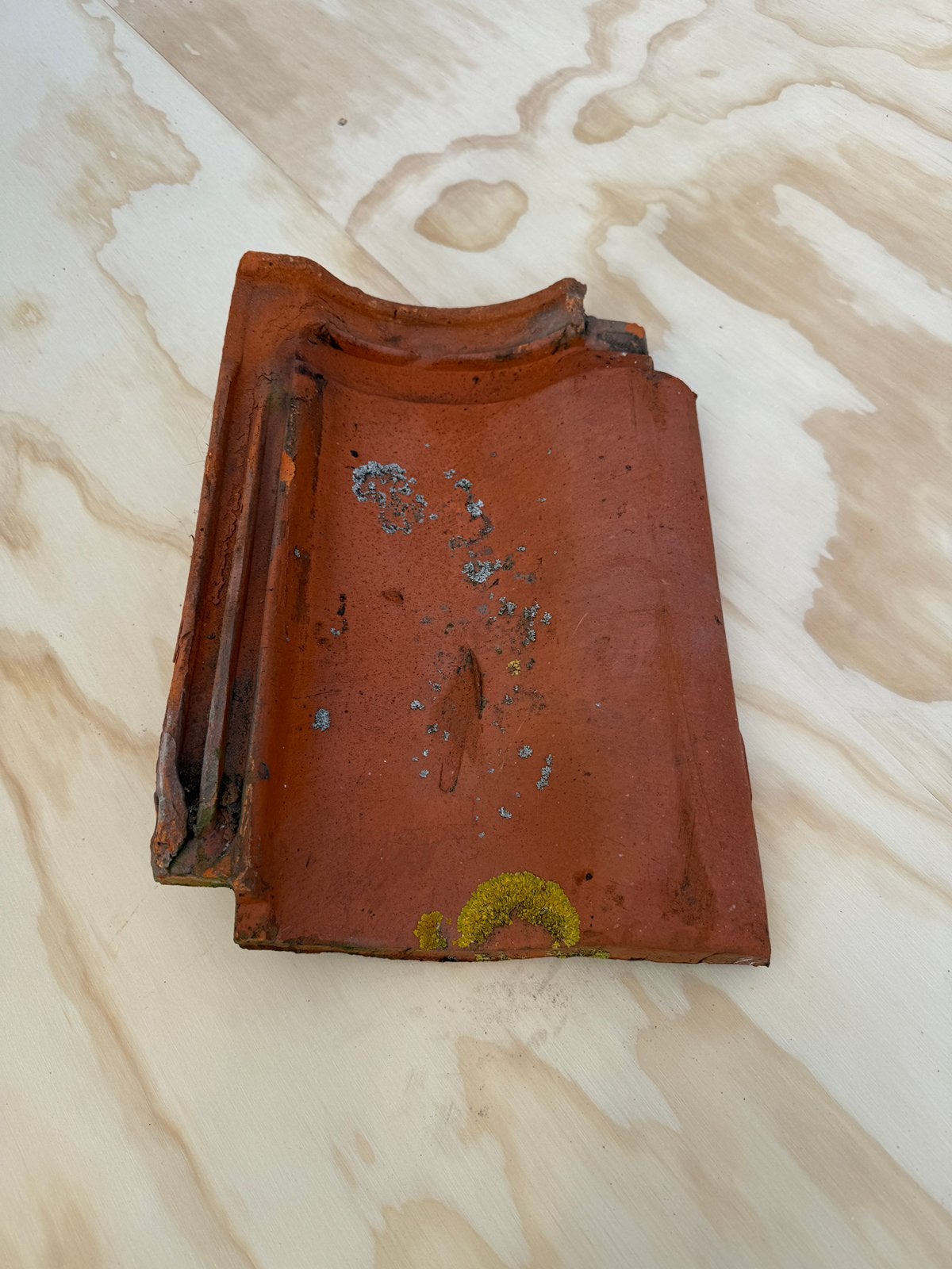 Natuurrode dakpan Valk verbeterd romaans, Ophalen, Gebruikt, Steen of Klei, 15 m² of meer