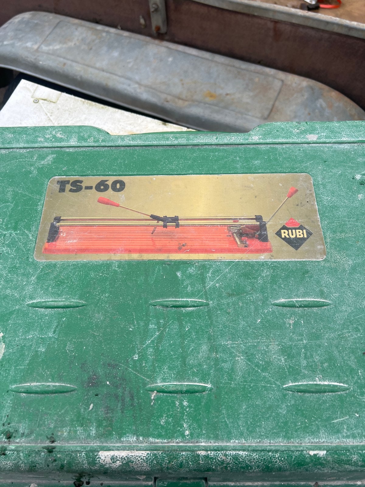 Rubi TS-60 Tegelsnijder - Gebruikt maar functioneel, Ophalen of Verzenden, Gebruikt, Overige typen