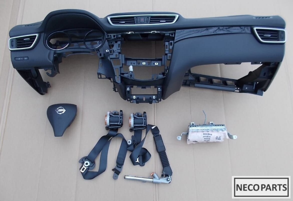 NISSAN X TRAIL T32 AIRBAG AIRBAGSET ORGINEEL OP AANVRAAG, Gebruikt, -, -, Ophalen of Verzenden