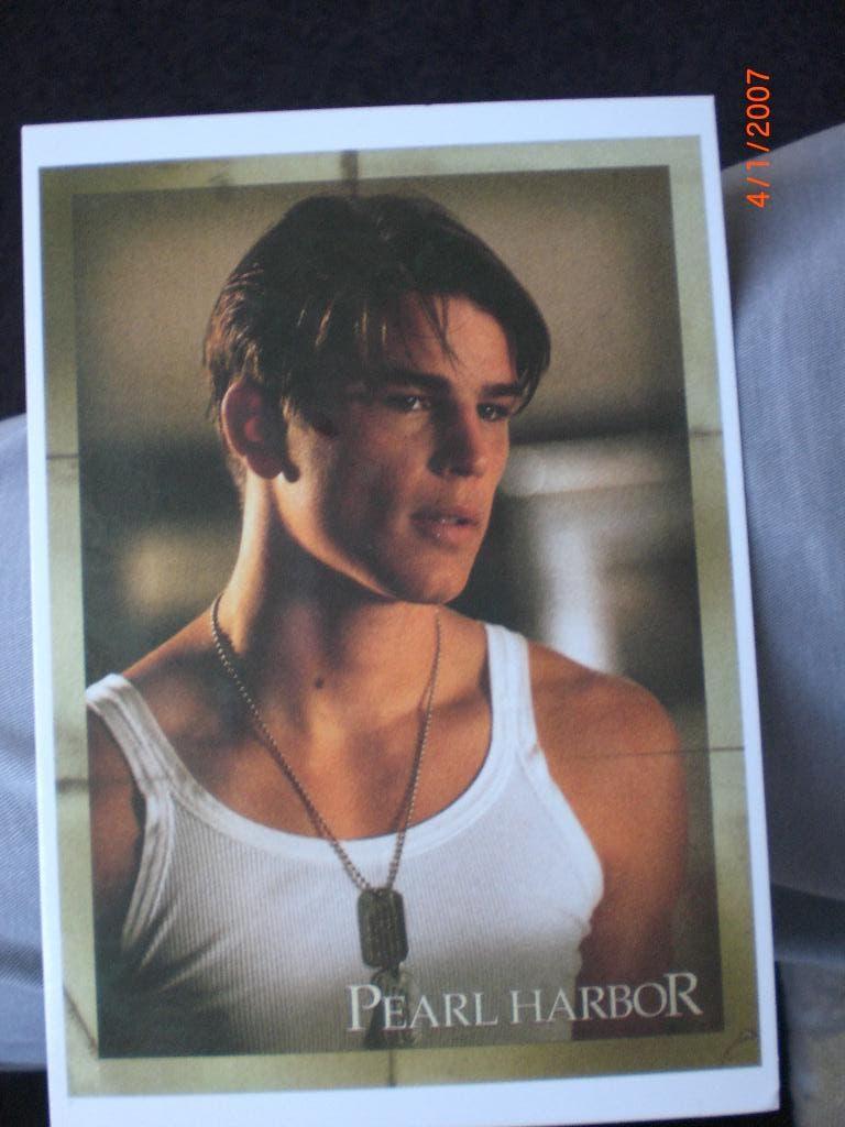 kaart Josh Hartnett in Pearl Harbor, Ophalen of Verzenden, 1980 tot heden, Ongelopen, Sterren en Beroemdheden