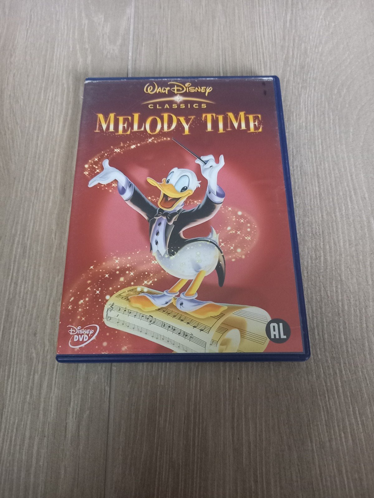 Walt Disney classic nr 10: Melody Time origineel, Cd's en Dvd's, Dvd's | Tekenfilms en Animatie, Alle leeftijden, Ophalen of Verzenden