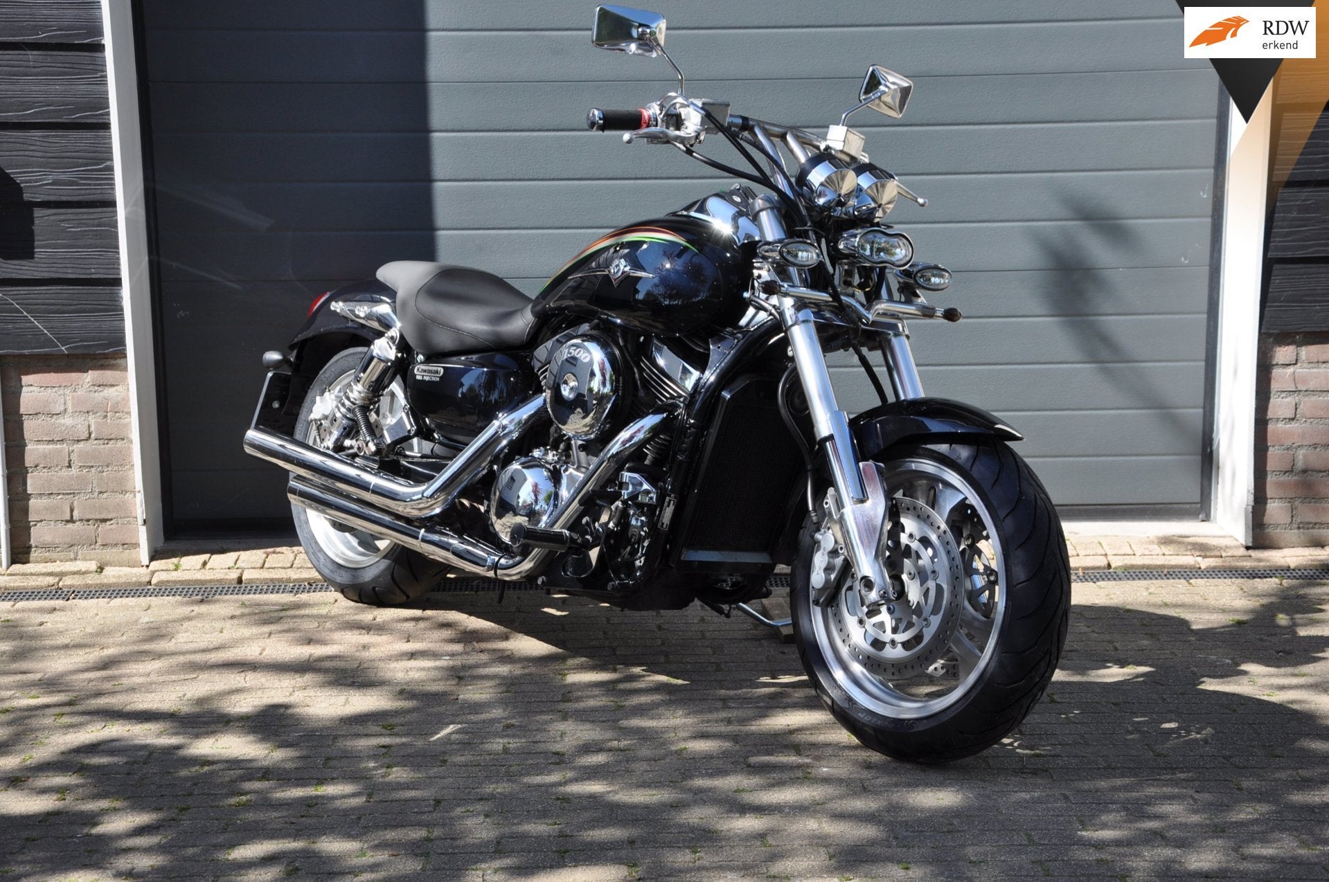 Kawasaki VN 1500 Mean Streak Unieke motor, 1471 cc, Bedrijf, Meer dan 35 kW, Overig