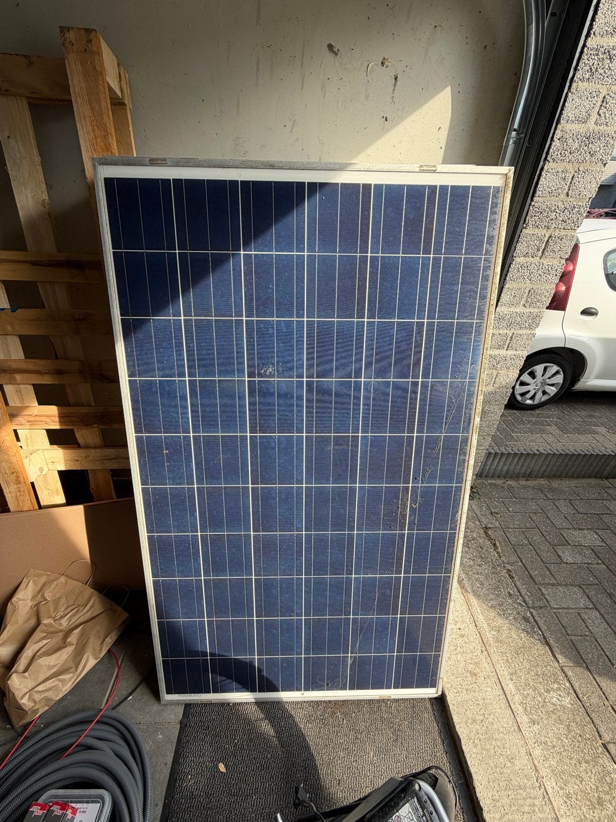 12x zonnepanelen Conergy 250wp - Gebruikt, Ophalen, Gebruikt, Paneel, 200 wattpiek of meer
