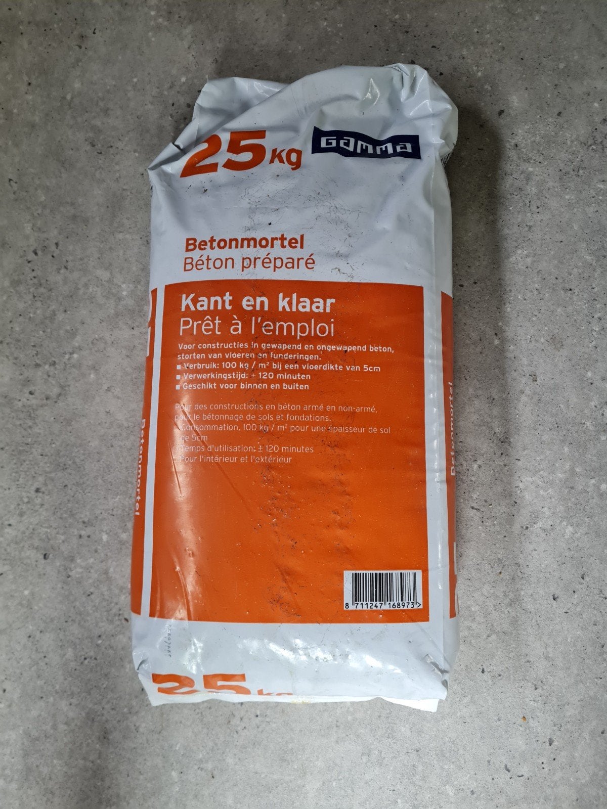 betonmortel kant en klaar 25 kg, Ophalen, Overige typen