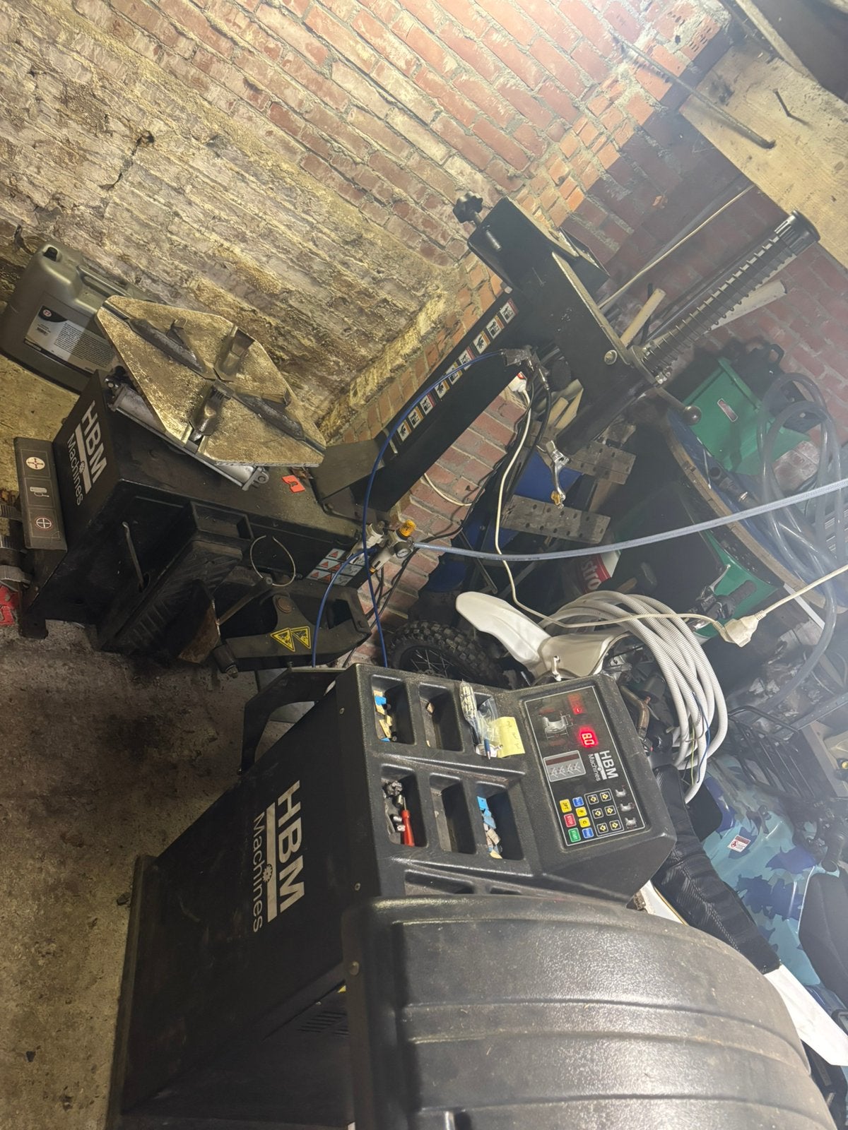 Bandendemonteermachine en ballanceer apparaat compleet!!, Ophalen of Verzenden, Gebruikt