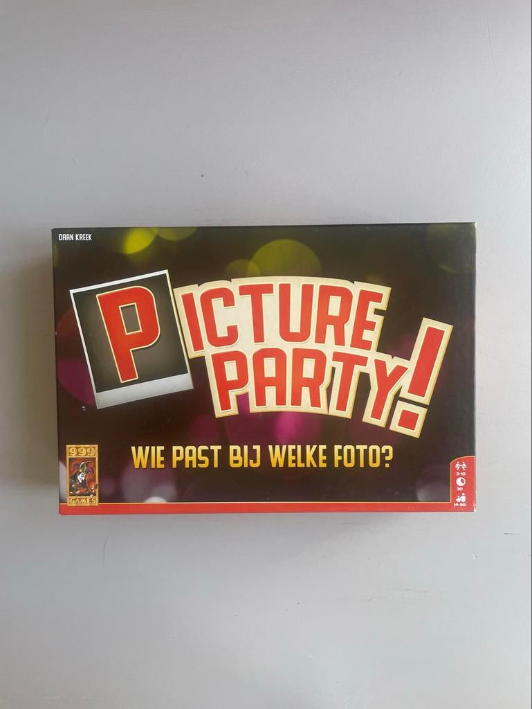 Picture Party!, Vijf spelers of meer, Ophalen of Verzenden, Zo goed als nieuw, 999 Games