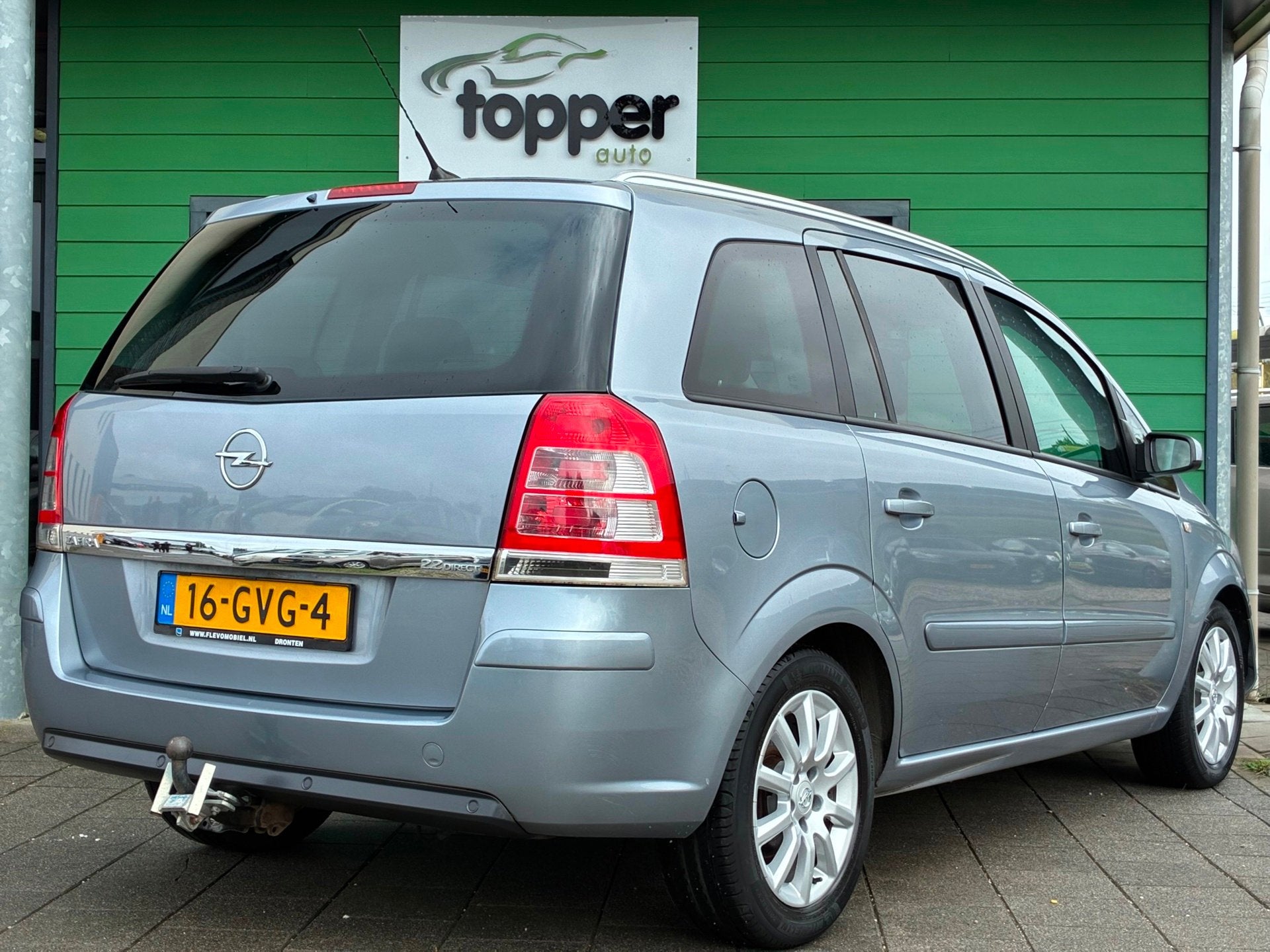 Opel Zafira 2.2 Temptation|2e Eigenaar|Automaat|7. Pers|Navi, Auto's, Gebruikt, 4 cilinders, 150 pk, 7 stoelen