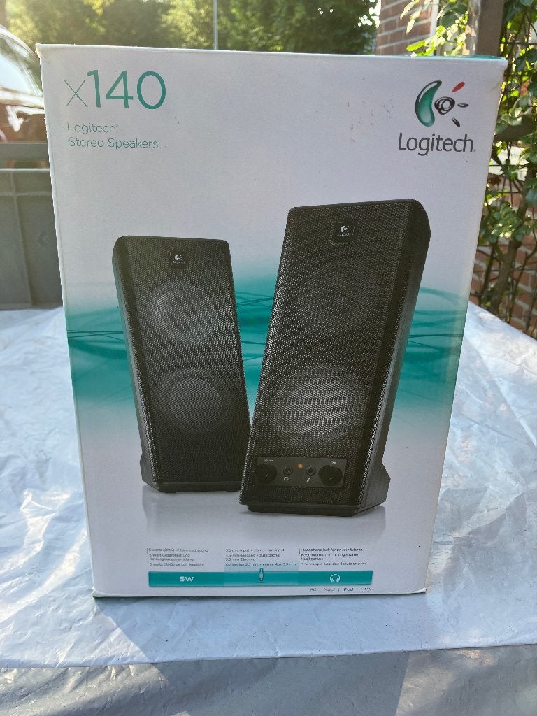 logitech speakerset, Ophalen of Verzenden, Nieuw, Logitech